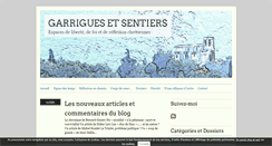 Desktop Screenshot of garriguesetsentiers.org