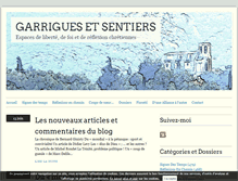 Tablet Screenshot of garriguesetsentiers.org